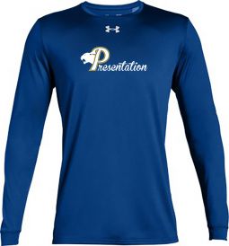 Men's Under Armour Team Locker 2.0 L/S T-Shirt, Royal
